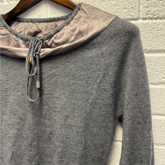 Escada Gray Knit Top - Picture 4 of 10